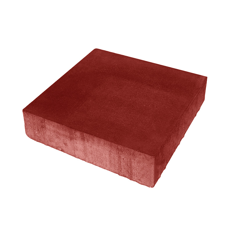Плитка квадрат 330х330х70. Красный