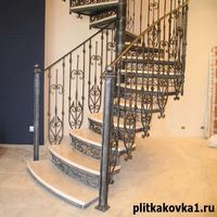 кованые перила для лестниц