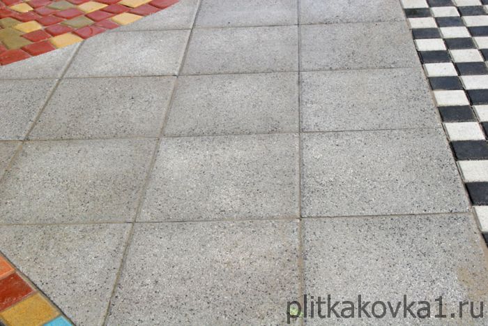 Характеристики и свойства тротуарной плитки 500х500х70