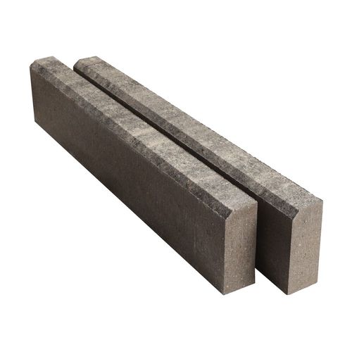 Бордюр 1000х200х80 Колор Микс Пепел, Gonami