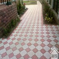 Тротуарная плитка Гжелка серый